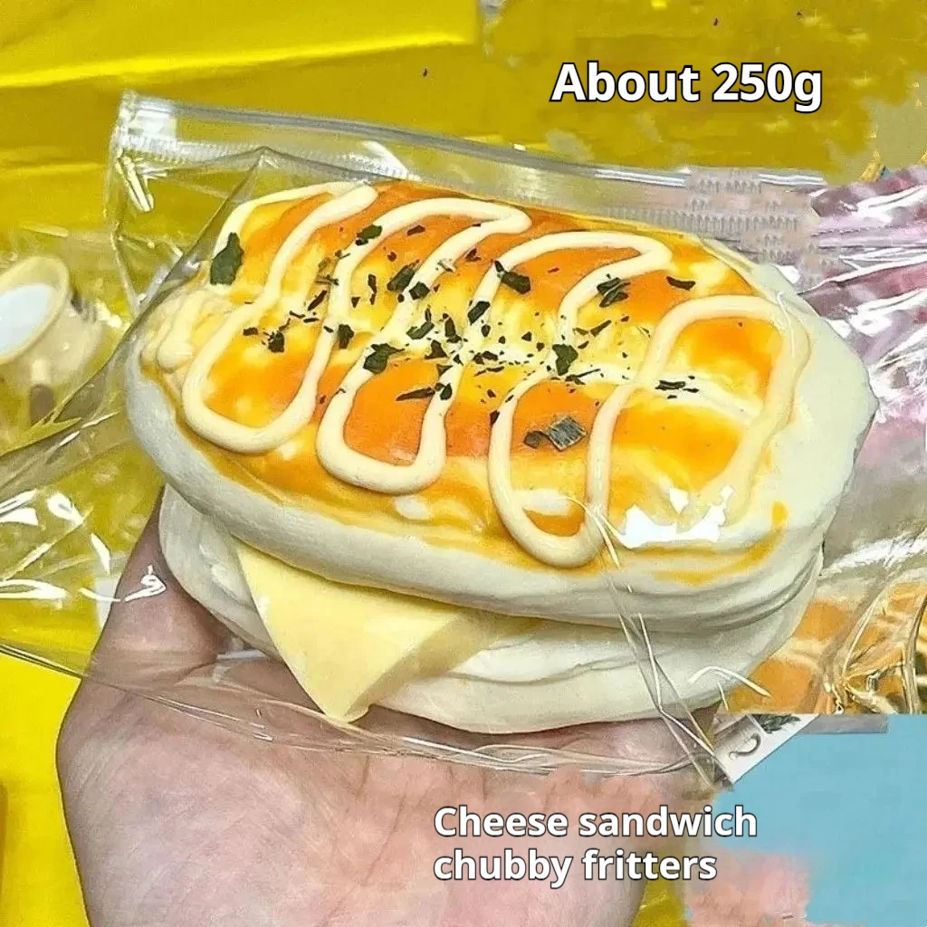 Fried Butter Dough Stick Taba Squishy Squeeze Toy 0.25kg Cheese Fried Dough Stick Mochi Toy Hand Relax Stress Release Toys Gifts