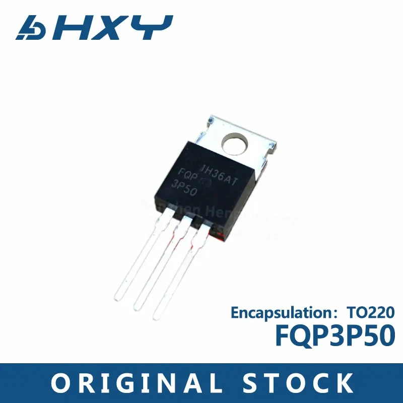 10PCS FQP3P50 3P50-3A /-500V TO220P channel FET