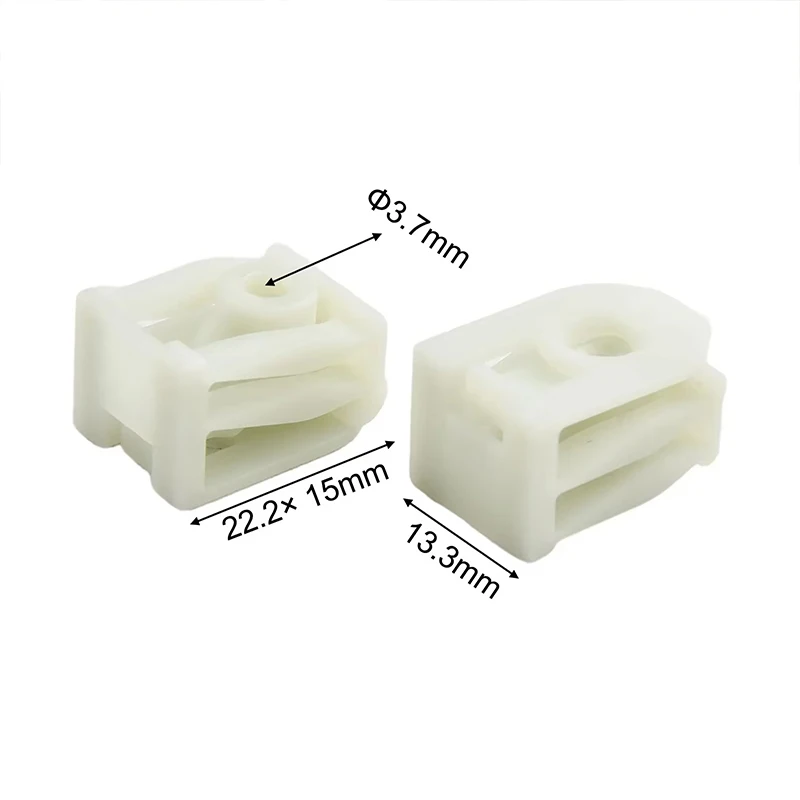 10Pcs Car Fender Clips Front And Rear Fender Liner C-shaped Clip Plastic 07147311312 For BMW X1 X5 X6 Car Accessories