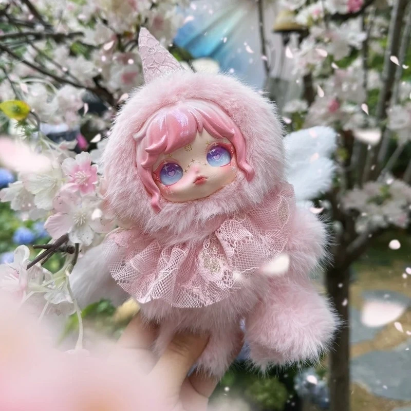 

Authentic Dumia Snow Trace Secret Language Series Mysterious Vinyl Face Blind Box Joint Movable Cute Doll Girl Toy Surprise Gift