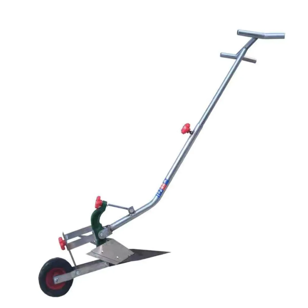 

Farm Machinery Manual Tillers and Cultivators Hand Ridging Plough Cultivator Ditch Opener Held Ditch Plow for Gardening Home