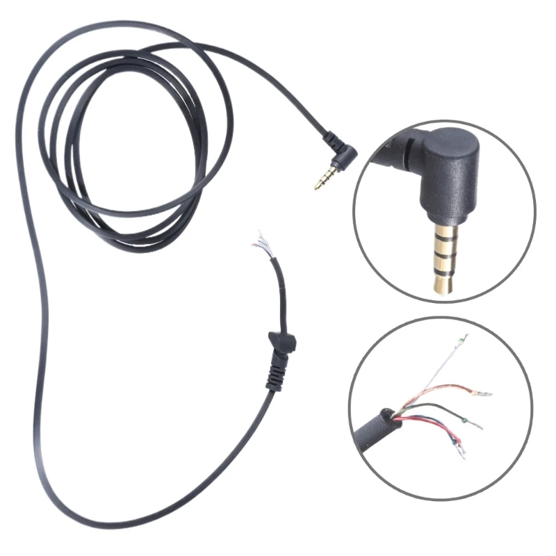 Quality Headphone Repair Cord, Easy Installation for Headset Wire Repalcement