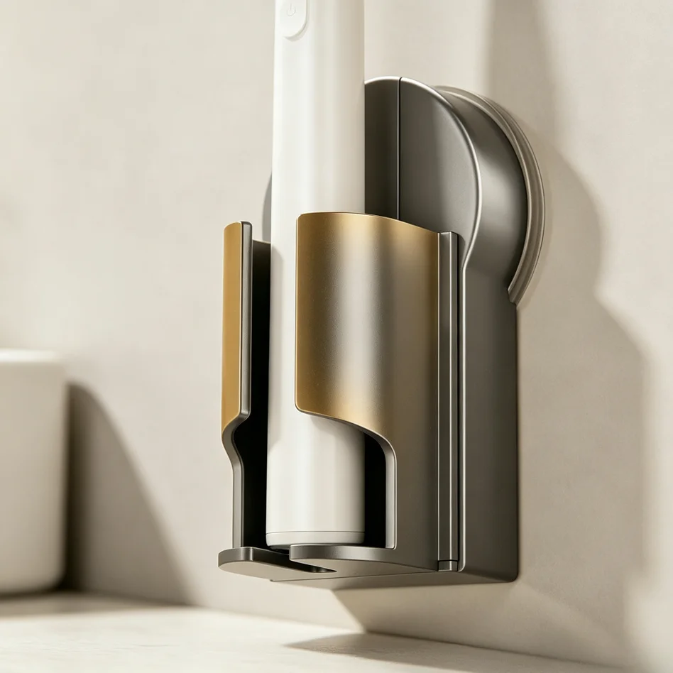 Removable Suction Toothbrush Holder No Drill Wall Mount Bathroom Accessory Waterproof Electric Toothbrush Toothpaste Storage Org