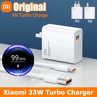 Xiaomi Charger 33W Original Fast Charge Turbo 6A TypeC  Cable For Mi 11 10 9 POCO M5s X3 X3 Pro M2Pro F2Pro X2 F3 Redmi K30 K40