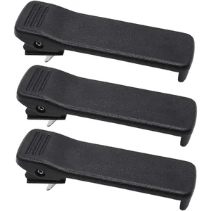 Clip de ceinture 3 pièces pour Motorola DP1400 DEP450 PR400 CP200 CP200XLS CP040 CP150 GP3688 EP450 Accessoires de contact radio bidirectionnel 8 meilleurs clips de vente Motorola - No 5