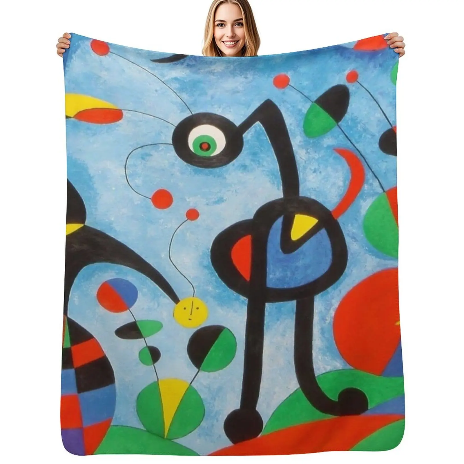 

Miro Art Throw Blanket Bed linens Furrys sofa bed For Decorative Sofa Blankets