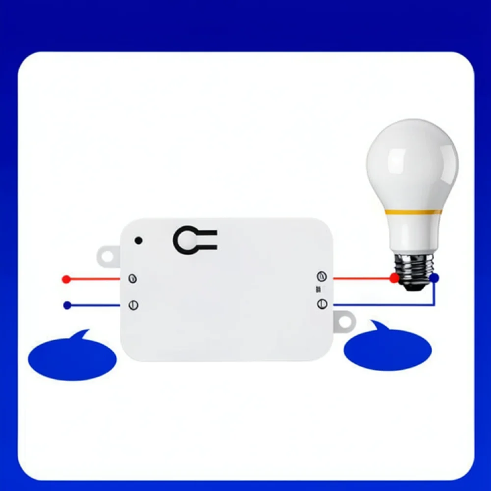 Smart Home Switch Module WiFi Bluetooth Mesh Remote Relay Timer Voice Control Device Compatible With For Mijia App System