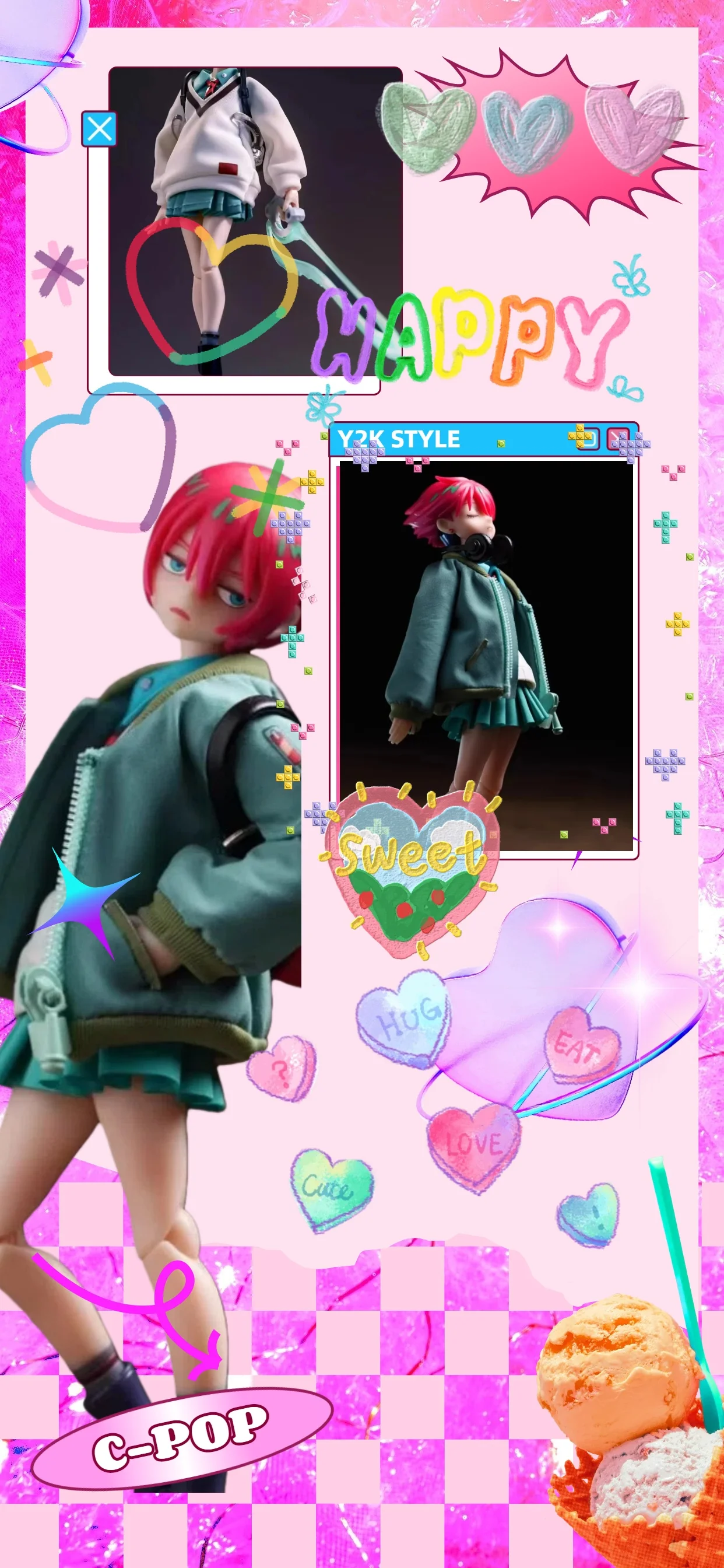 

【Без фигурки】Ручная работа, масштаб 1/12, аксессуары для женской солдатской формы: куртка, юбка, рубашка для 6-дюймовых фигурок, подходят для моделей Shf Frs.