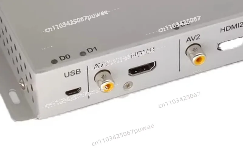HDZ3550 4-Channel Split-Screen Receiver Video Signal Multi-View Receiver