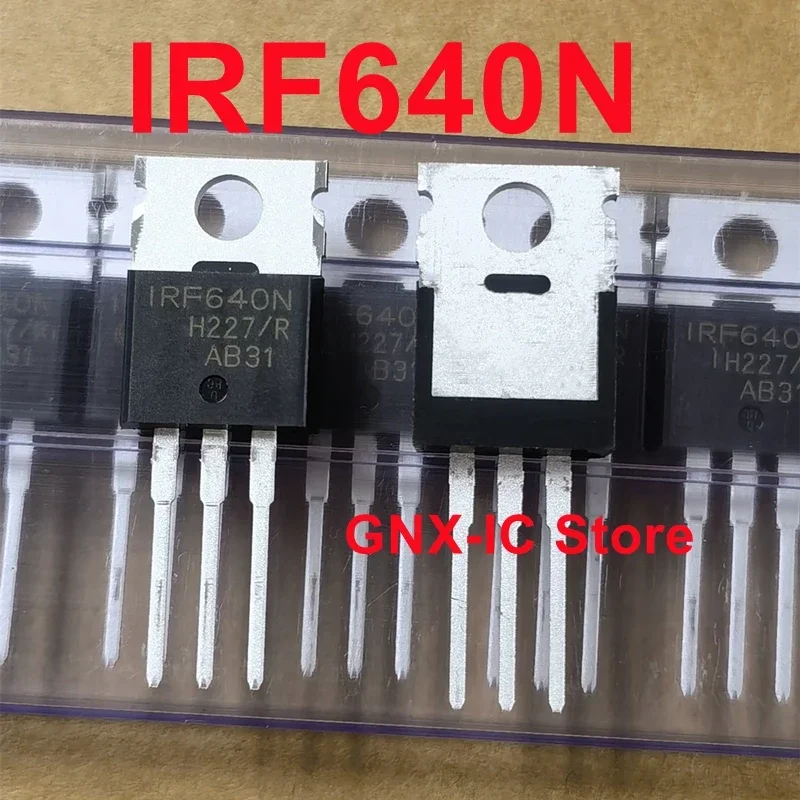 10PCS - 50PCS Lot 100% Real Original New IRF640N 18A 200V 0.15Ω 150W Imported N-Channel Power Mosfet IRF640 1RF640N IRF640NPBF