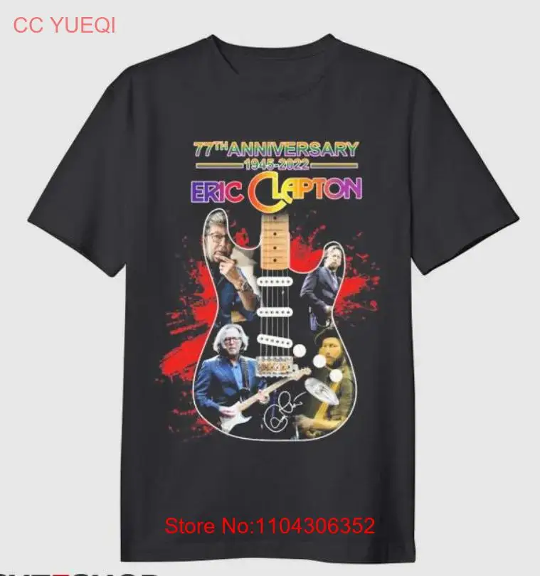 77th Anniversary 1945 2022 Eric Clapton t shirt, BEST,, Dad gift christmas shirt