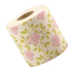 Papel higiénico impreso, servilleta de cocina, suministros de baño, toallas decorativas, tejido a granel, rollo de flores creativas bonitas para el almuerzo