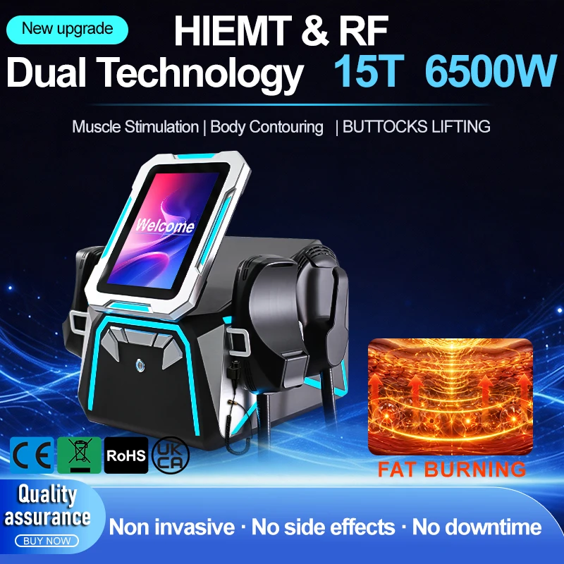 Professional HIEMT‑RF Tecnología Muscle‑Stimulation Body Care Equipment Shaping Muscle Building Suitable For Salon & Clinic