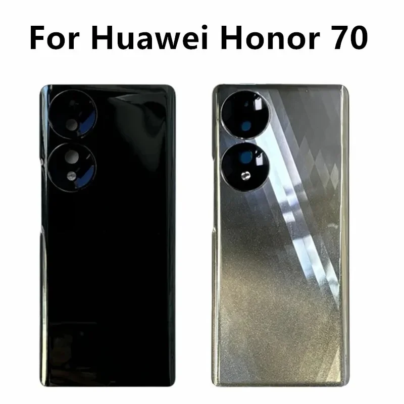 Back Battery Cover For Huawei Honor 70 Back Cover FNE-AN00 FNE-NX9 Back Rear Case Housing Door Replacement Parts