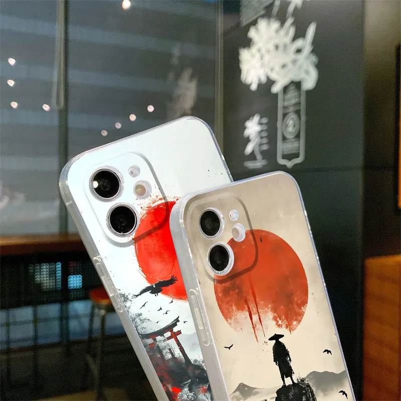Creative Warrior Art Case for iPhone XR 17 Air 13 12 11 Pro Max 16e XS 7 8 SE 15 14 16 Plus Soft Cover