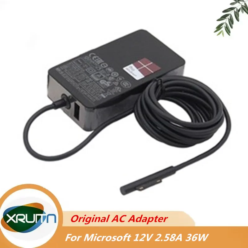 

Genuine 36W 12V 2.58A Pro3 Pro4 core i5 1631 1724 1625 for Microsoft Surface Surface Book pro 3 / 4 / 5 / 6 /7/X