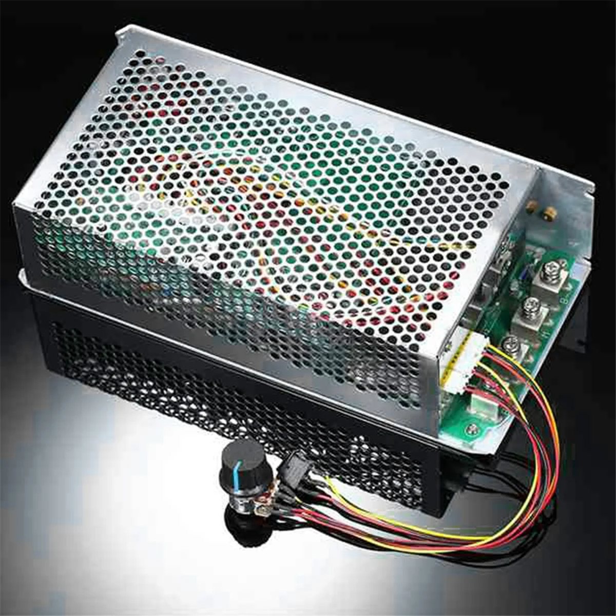 Qualità superiore DC 10V-50V 5000W 200A DC Motore Regolatore di velocità regolabile Regolatore PWM Controllo reversibile ingegnoso