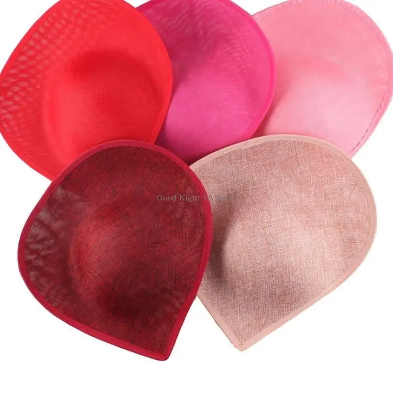 Teardrop Sinamay Saucer Hat Base Fascinator Base Millinery Base Sinamay Hat Base