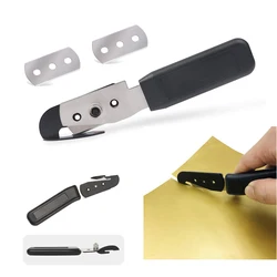 Car Wrap Knife Vinyl Wrapping Paper Backing Slitter Knife Carbon Fiber Car Sticker Slitting Knife Film Vinyl Safety Cutter Tool