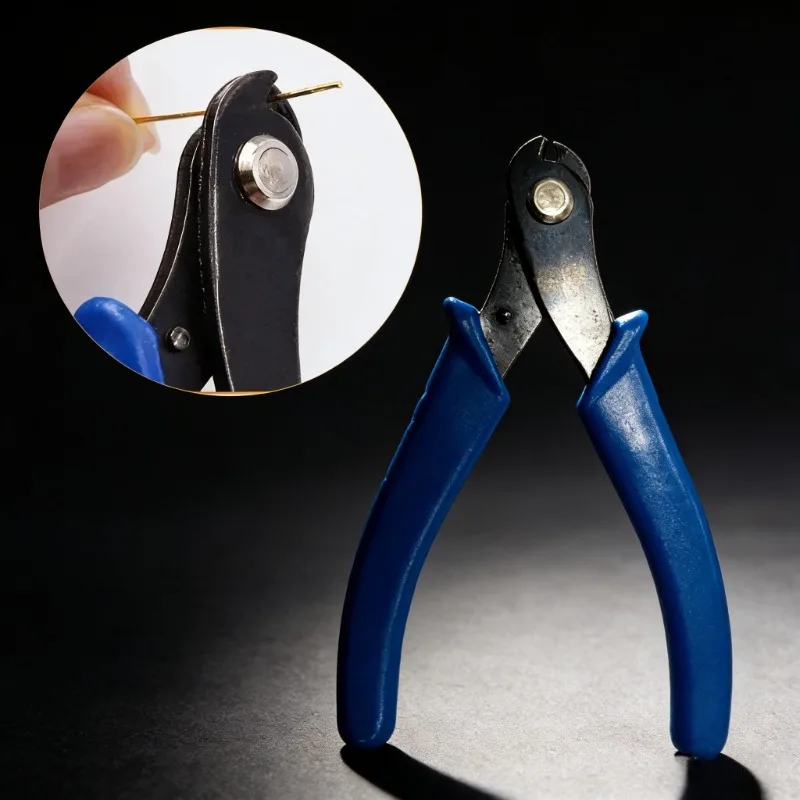 

Jewelry Pliers Set with Crimping and Flush Cutters for Wire Wrapping Beading Projects DIY Craft Tool Kit Gift