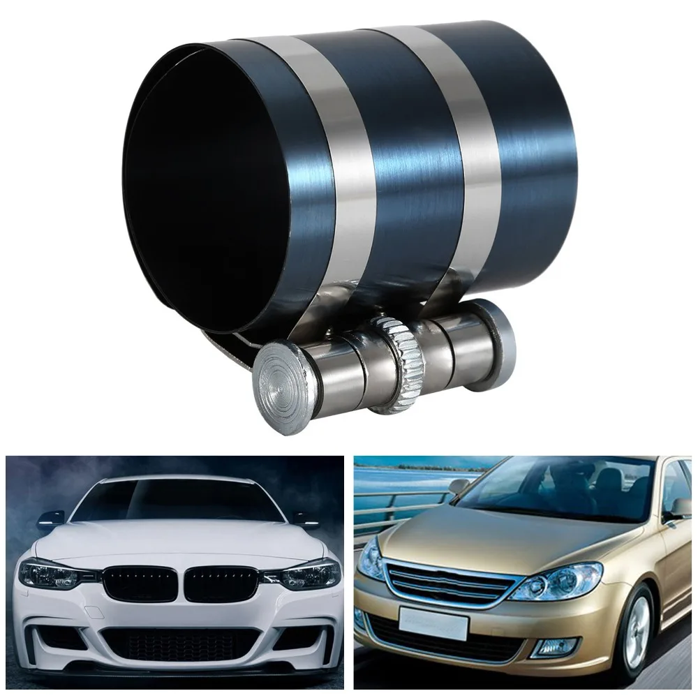 

Manganese Steel Piston Ring Compressor Multiple Sizes Adjustable Ratchet Piston Removal Tool Universal Ratcheting Lock