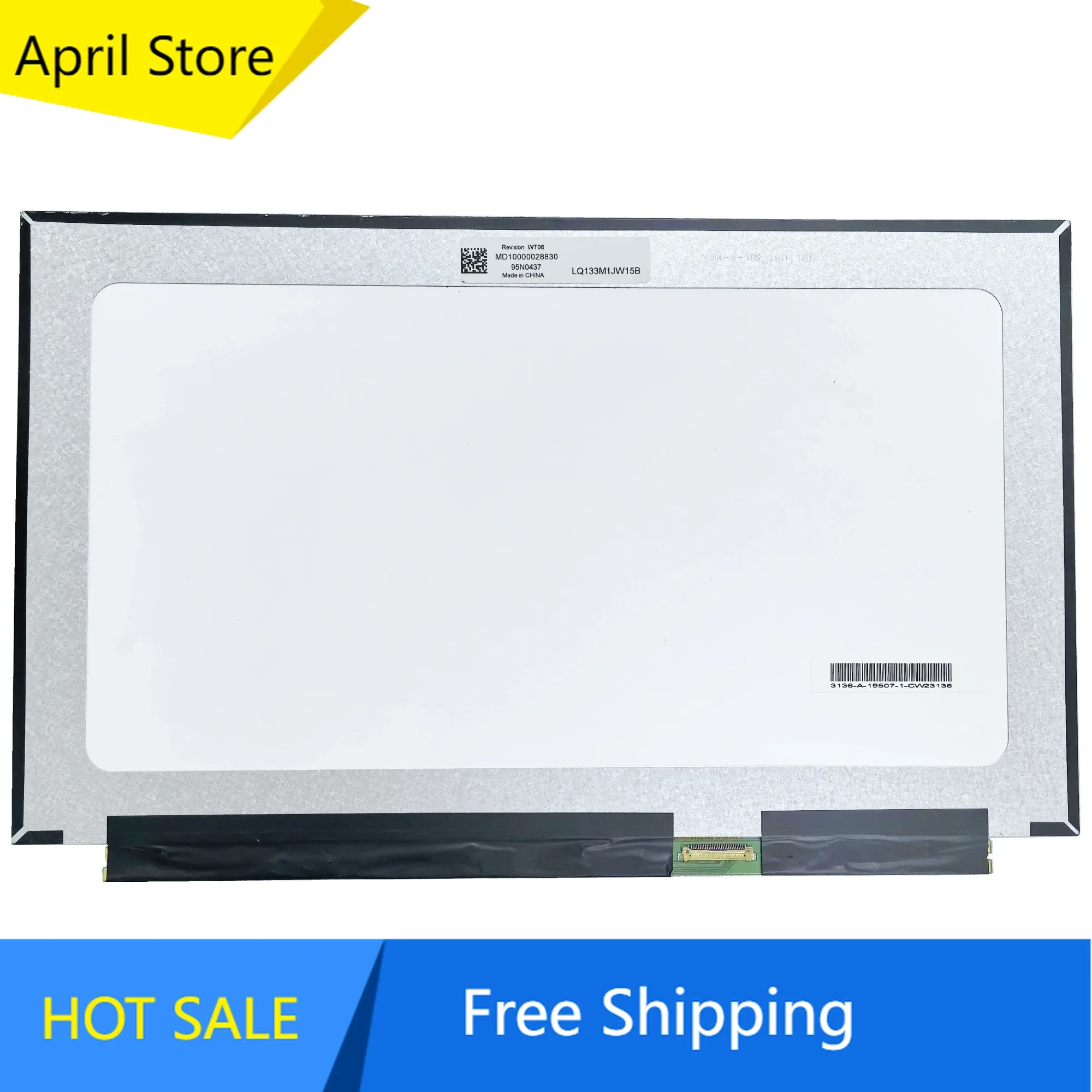 

LQ133M1JW15B 13.3'' Laptop LCD Screen Display Panel Matrix Replacement 1920*1080 EDP 30 Pins