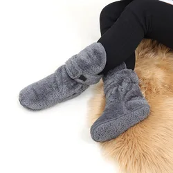 Winter Indoor Home Floor Socks Cold Padded Socks Cover Men Women Wrist Warmer Socks Warm Feet Cover for Unisex