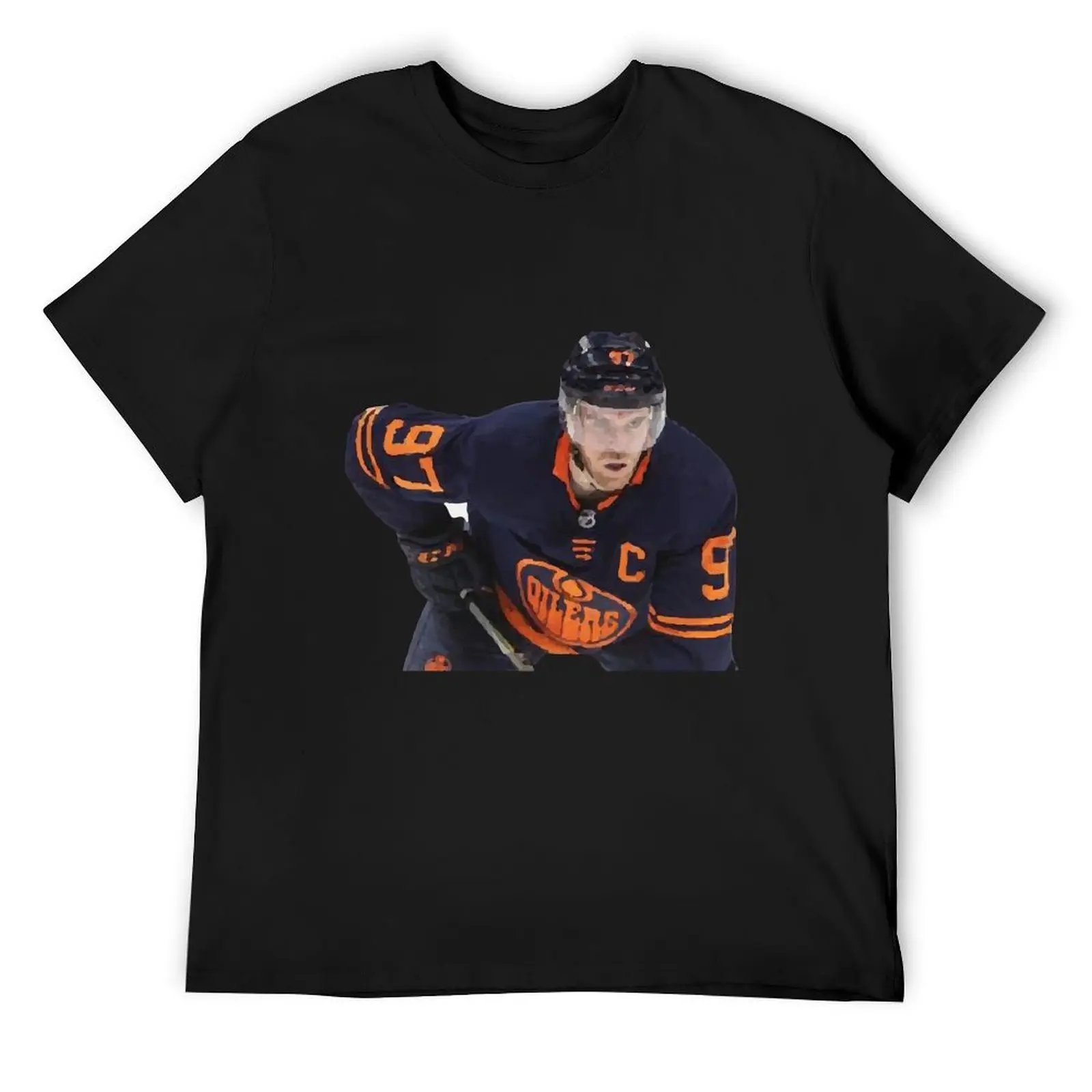 

connor mcdavid T-Shirt blue lock baggy shirts gifts for boyfriend tees men clothing