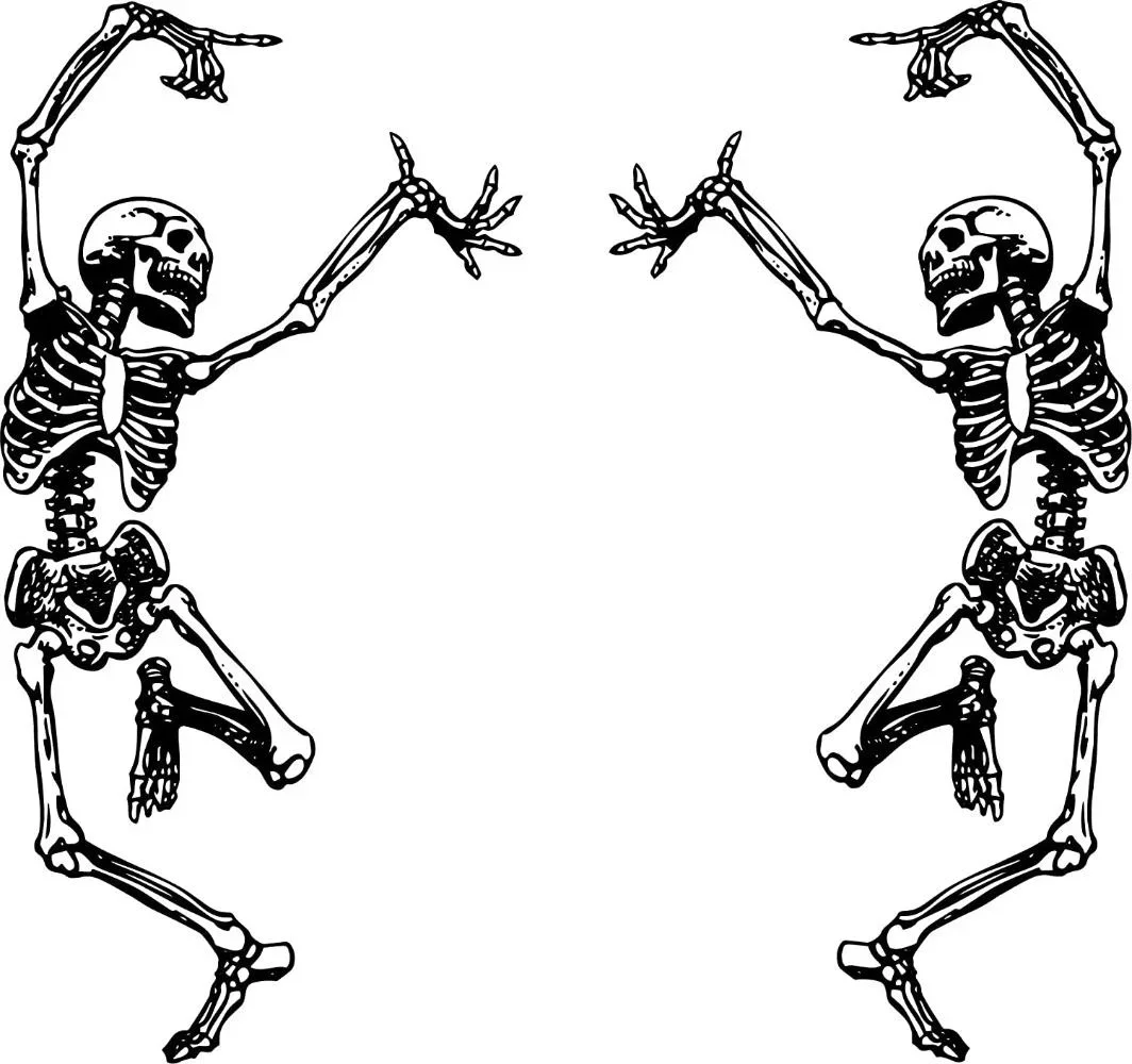 For Skeleton Skull Stickers Trippy Grateful Steal Your face Rock Band Dancing for Car Laptop Windows Truck and More Vinyl