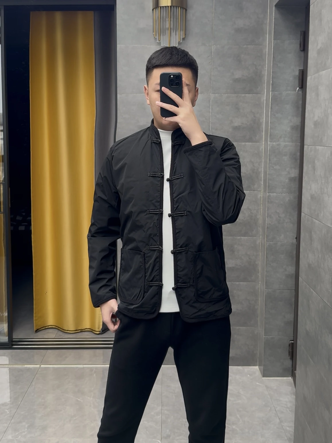 

Новая китайская куртка F660: повседневное осенне-весеннее ретро-пальто на пуговицах, свободный крой, молодежный стиль, длинный рукав, верхняя одежда