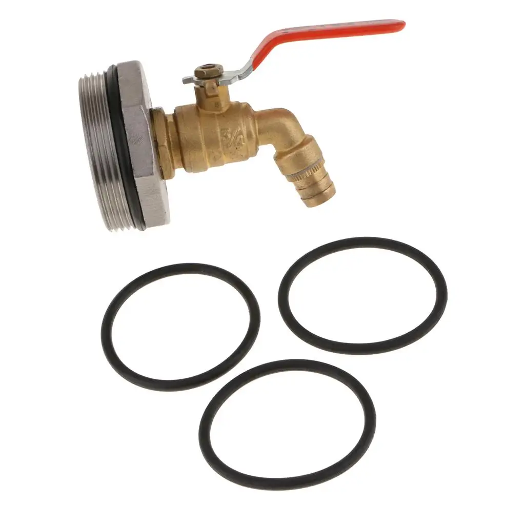 2 بوصة الفولاذ المقاوم للصدأ برميل استبدال منفذ الحنفية الحنفية لمياه النفط #4