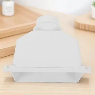 Universal PVC Downspout Adapter Rainwater Gutter Outlet Drop Collector for Outdoor Drainage System Leak Resistant Sturdy Design