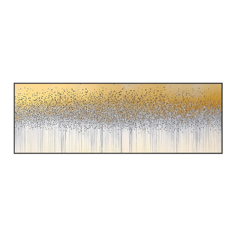 

Golden Star Dafen Village Banner Oil Painting Living Room Hanging Painting Hand Painting Abstract Texture Sense
