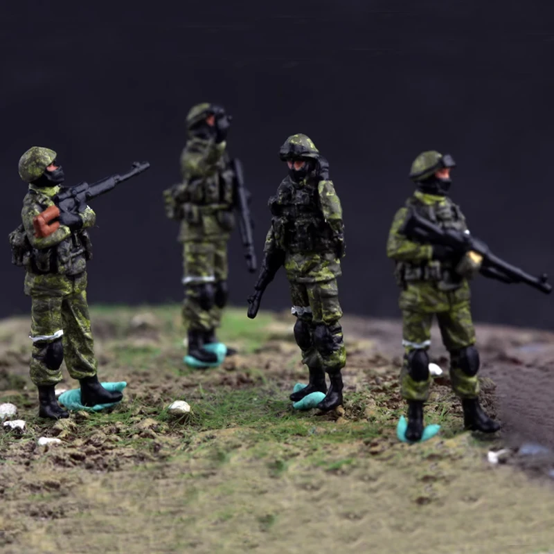 مقياس 1:72 نموذج الراتنج الجندي الروسي مناسب لخزان هليكوبتر نموذج مشاهد المقتنيات الهدايا الزخرفية عرض ثابت #5