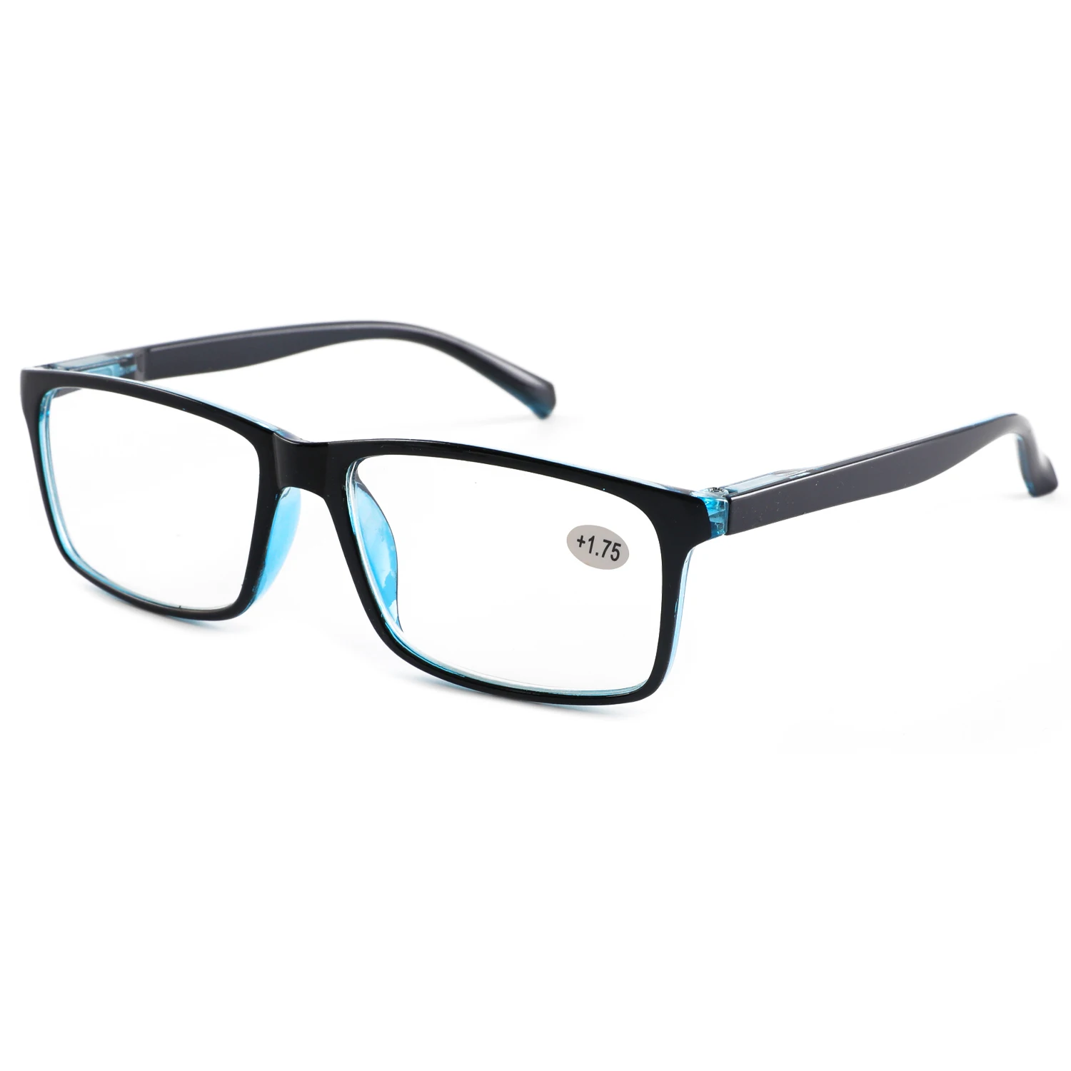 2-teilige modische Lesebrille, blaues Licht blockierende Mode-Leser-Federscharnier mit Musterdruck-Brille – Detail 8