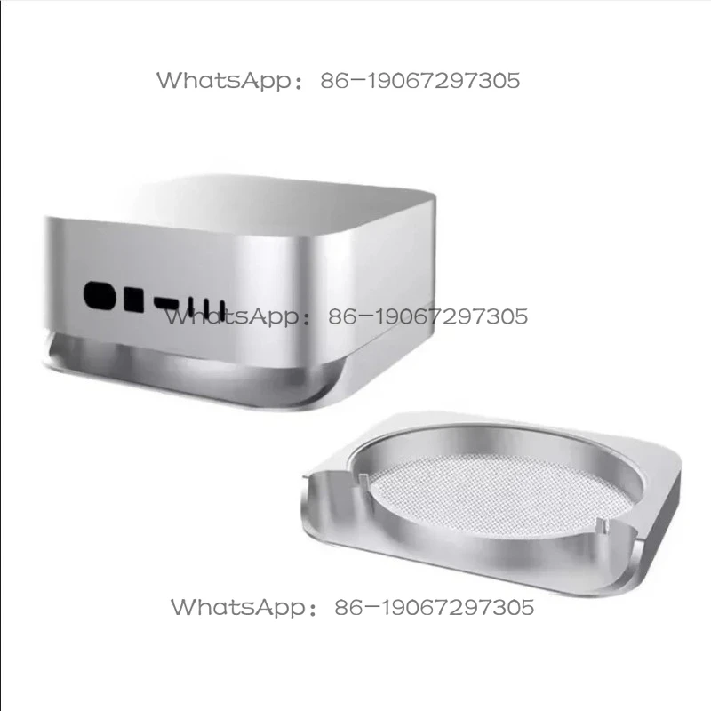 Aluminum Alloy Desktop Stand for  Mini M4/M4 Pro 2024 Thermal Dust Suppression Bracket  Cooling Stand with Dust Mesh