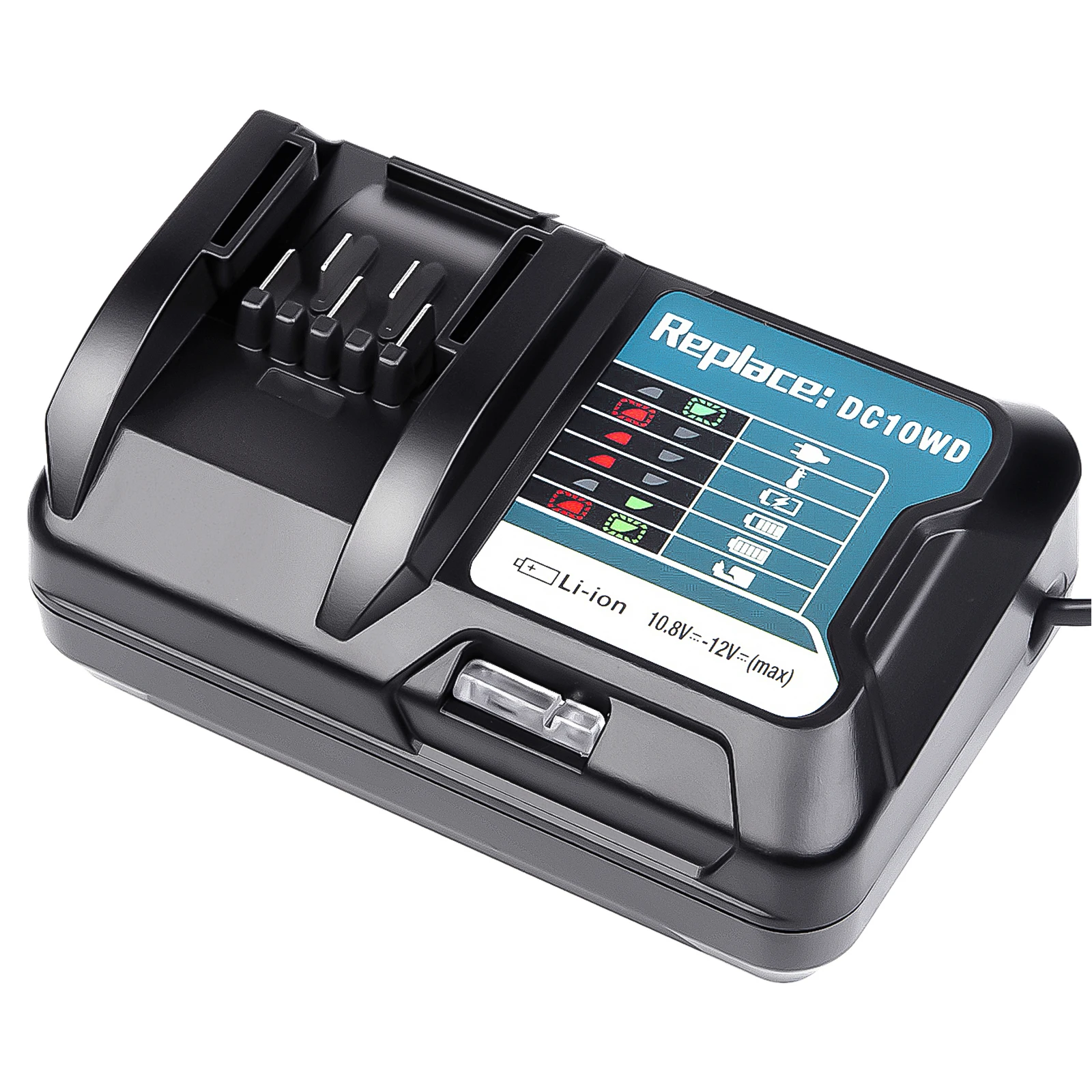 

DC10WD Lithium Battery Charger for Makita 10.8V 12V BL1015 BL1016 BL1021B BL1041B FD05 DT03 RJ03Z SH02Z PH04Z DC10SB Charger