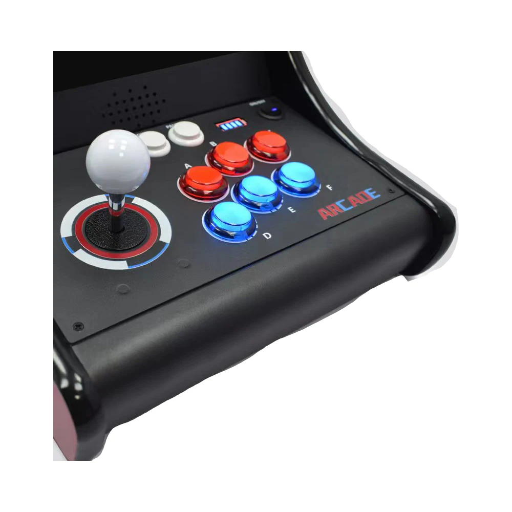 아케이드 조이스틱 게임 콘솔 데스크탑, 게임 마더보드, 지연 제로 지지대, 라즈베리 파이 PC, 10 인치