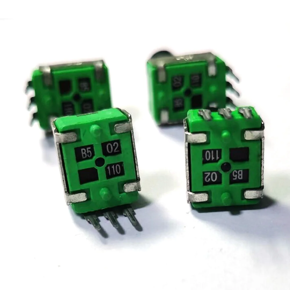 2pcs 09 Type Vertical Single Link Potentiometer B5K CF R0903-0001AE01135 Universal Type for Speed and Dimming Control