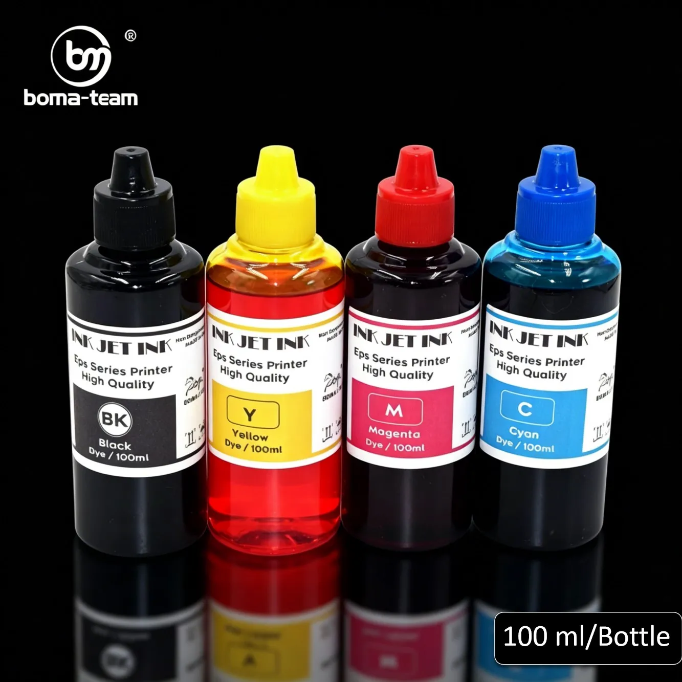 4C*100ML Dye Pigment Ink For Epson XP-2100 XP-2101 XP-2105 EW-052A XP-3100 XP-3105 XP-3150 EW-452A XP-4100 XP-4101 Printers