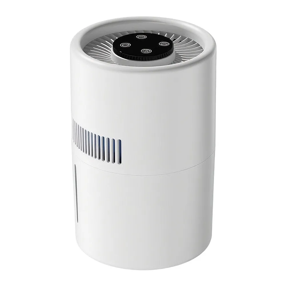 For Nighttime Sleep White Air Purifying Humidifier Efficient Air Purification System Large Capacity Humidifier