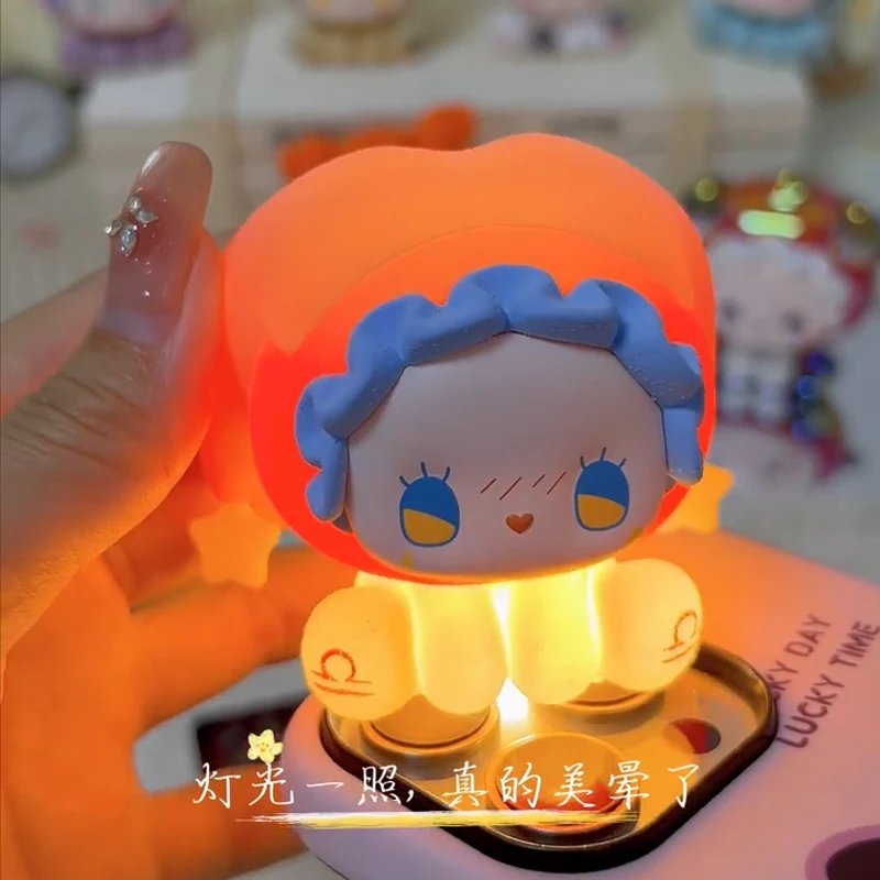 

Lucky Emma Mini Figures Hey Zodiac Series Blind Box Toys Mystery Box Kawaii Anime Doll Collectible Model Ornament Birthday Gifts