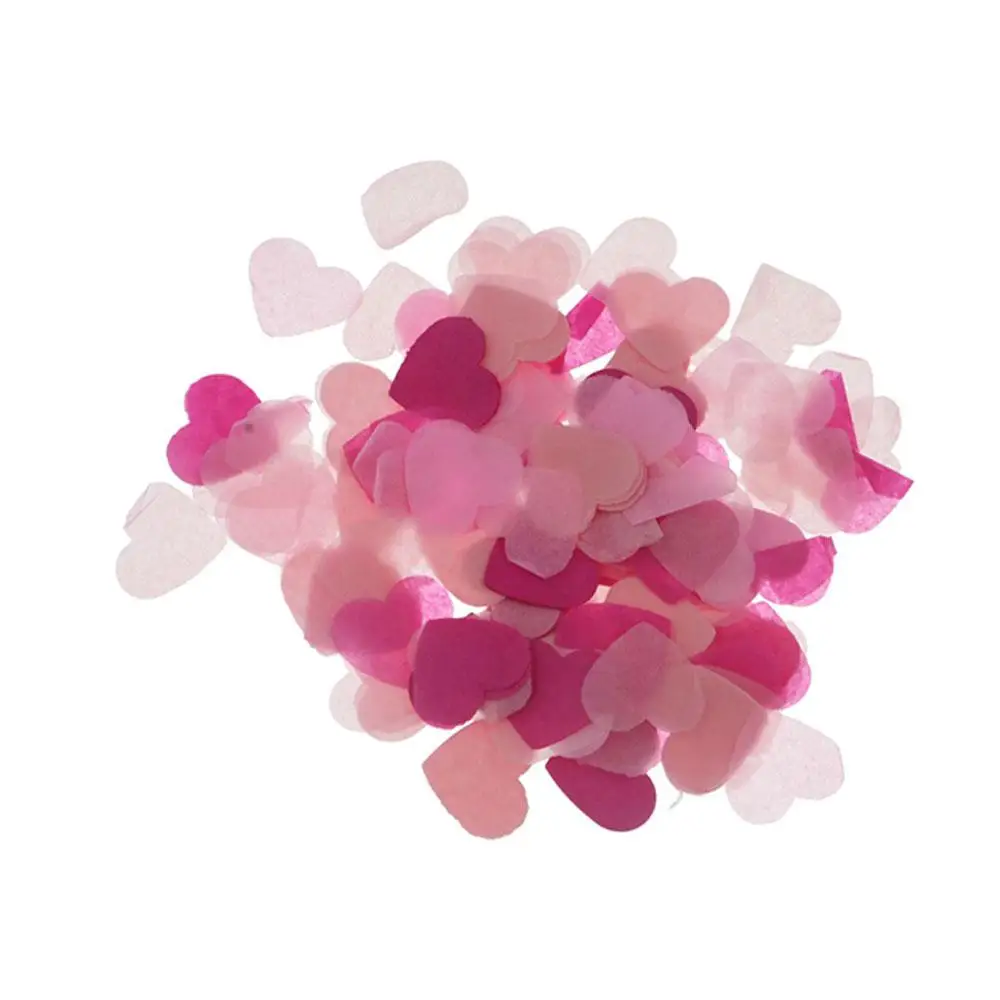 Romantic Romantic For Wedding Party Home Decor Heart Shape Colorful Balloon Filler Tissue Paper Party Supplies Confetti