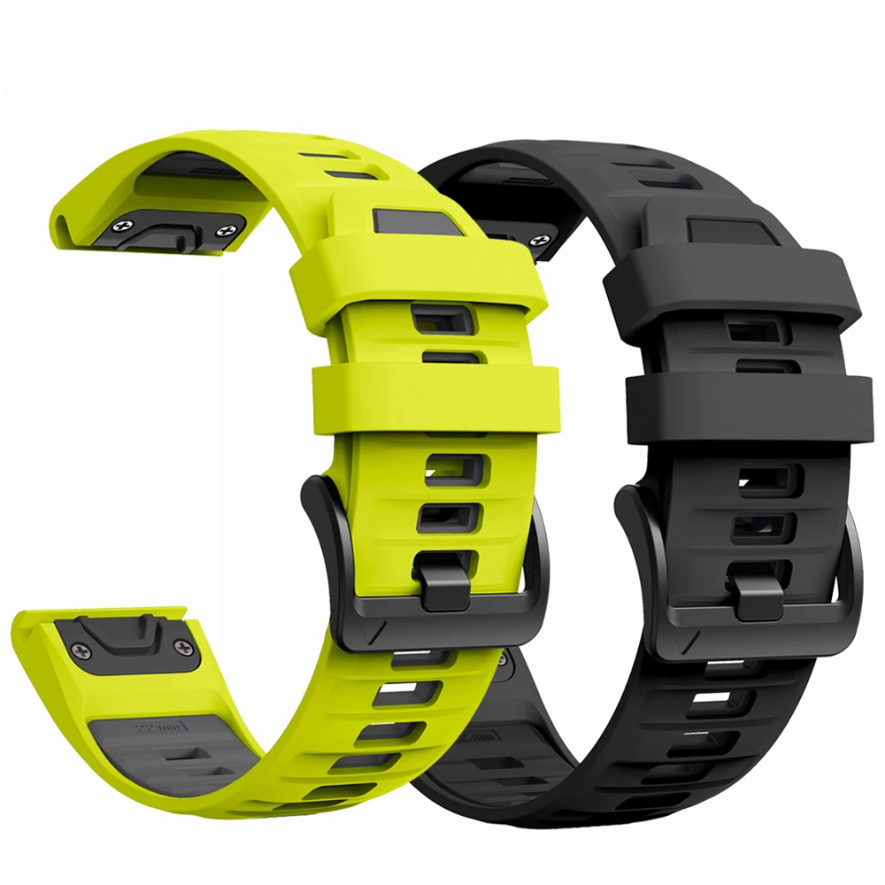 Offizielles Uhrenarmband 22 26mm für Garmin Fenix 8 9 Pro 47mm 51mm Solar 7 7X/Enduro/Epix/Tactix8 970 Sportliches Silikon QuickFit Armband – Detail 40