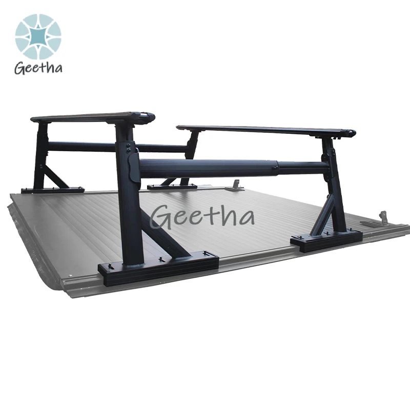 For Black Coated Pickup Truck Canopy with Semi-High Bed Car Roof Racks for Product Category Roof Storage