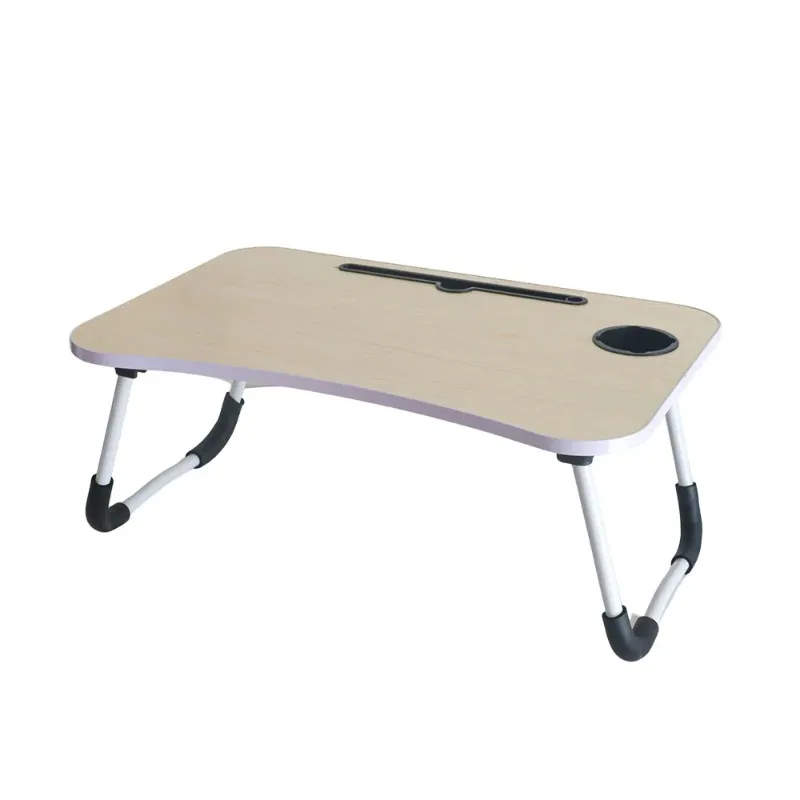 طاولة صغيرة قابلة للطي، صينية سرير، حامل أكواب، مكتب كمبيوتر محمول، طاولة جلوس، حامل أكواب، حامل لوحي، طاولة صغيرة قابلة للطي