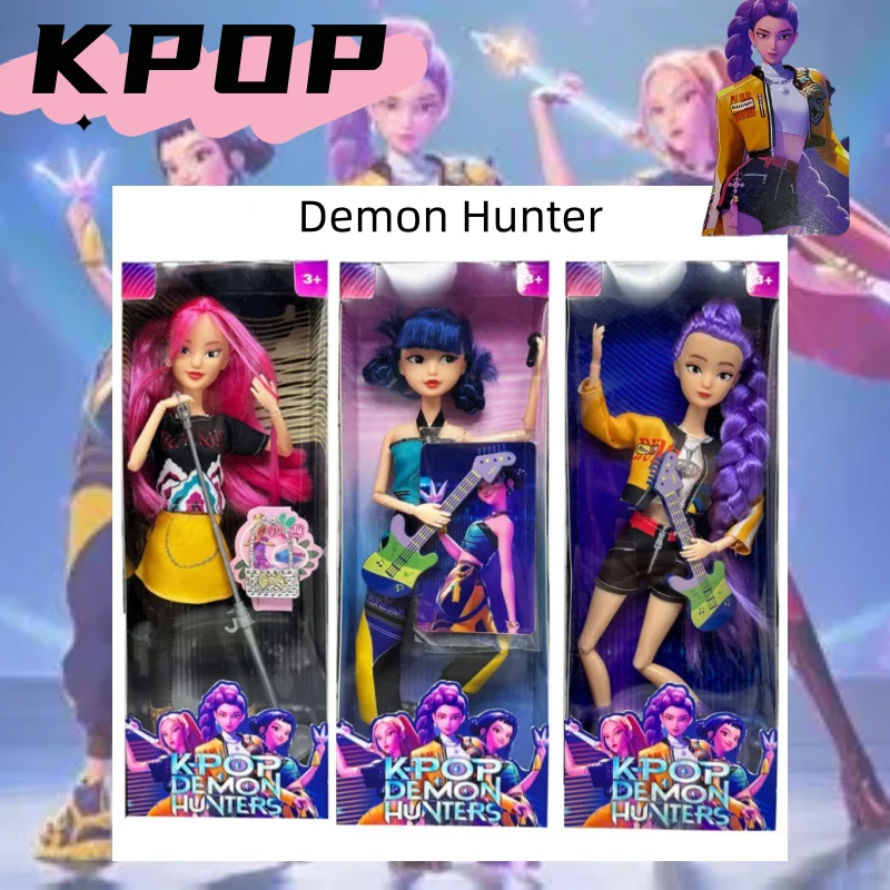جديد ألعاب الدمى Kpop شيطان الصيادين عمل الشكل لعبة رومي ميرا زوي جميلة الأميرة طفلة الدمى البلاستيك لتقوم بها بنفسك لعبة للفتيات #1