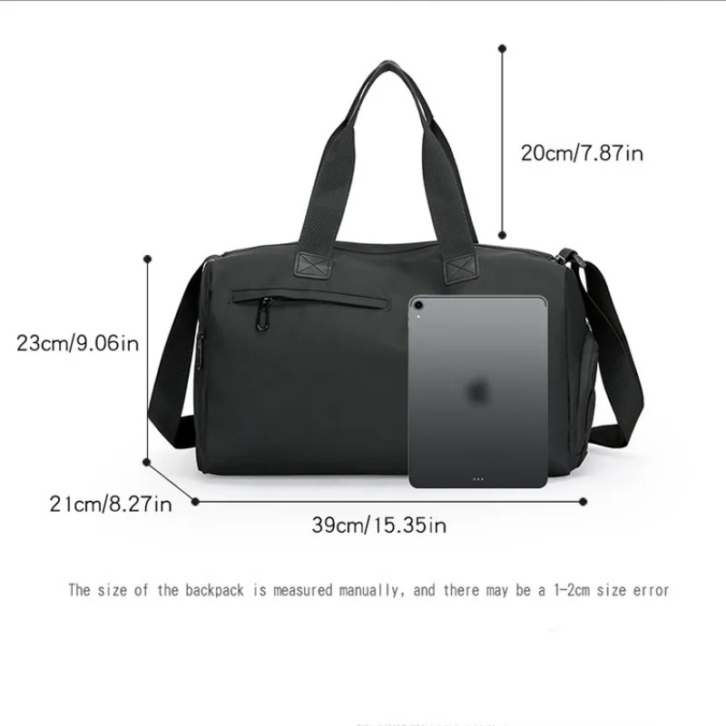 Travel Gym Bags Dry Wet Separation Shoulder Bag Yoga Fitness Backpack Zipper For Men Women Waterproof Luggage Sports Handbag image 6