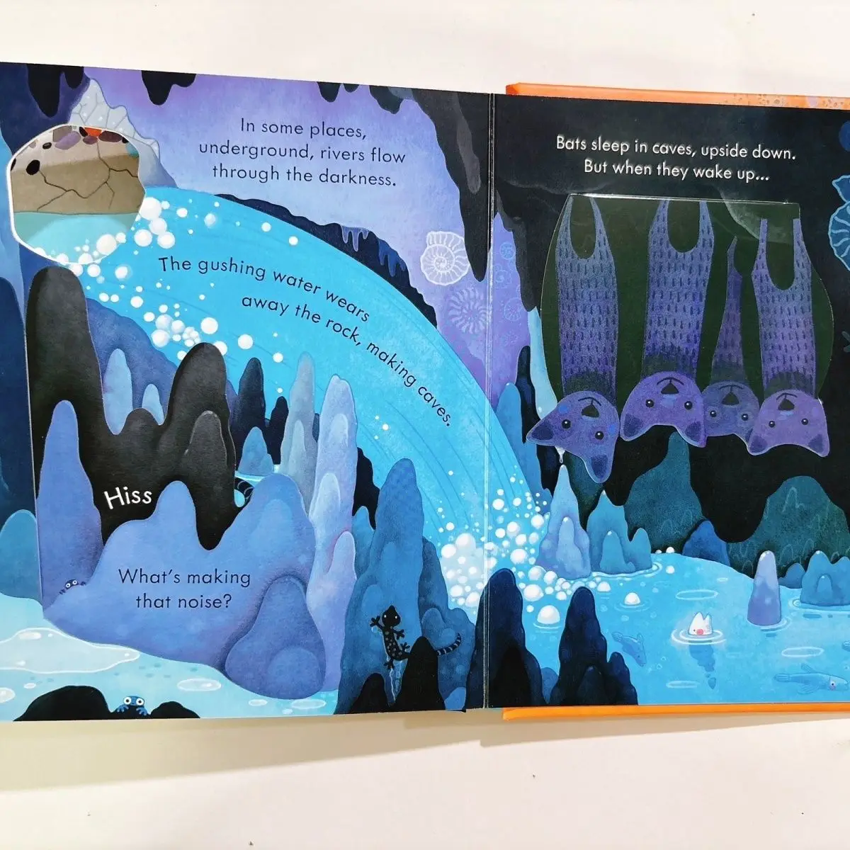Peep Inside Under the Ground English children's comic picture books for early parenting education.