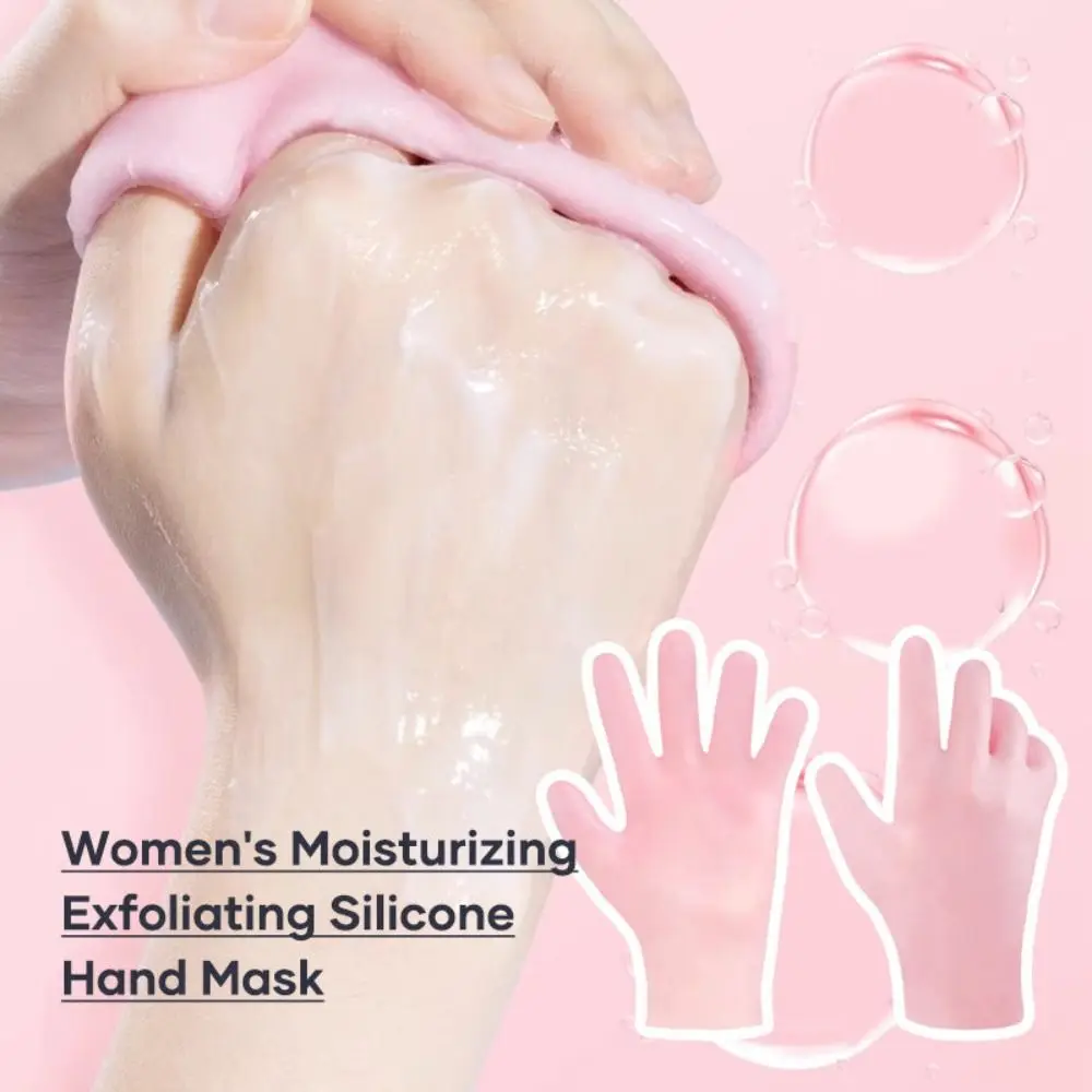 Hand Spa Pedicure Gloves Hand Care Gloves for Repairing Cracked for Softening Rough Skin Silicone Gloves Anti Cracking